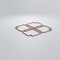 Ekena Millwork Large Englewood Decorative Fretwork Wood Wall Panels, Wood (Paint Grde), 23 3/8"W x 23 3/8"H x 3/8"T WALW24X24X0375EWDMF - alternate 6